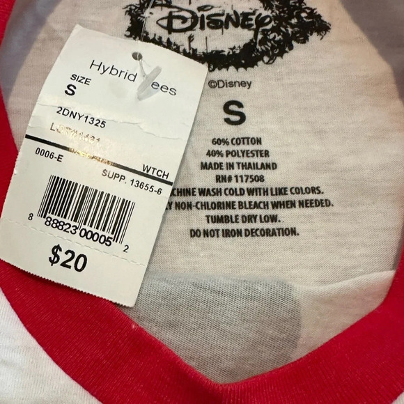 mickey mouse ringer tee Small Reglan Small Retro - Picture 5 of 5